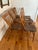 French Country Antique Rustic Arrowback Windsor Dining Chairs Single Plank - A Set of Six For Sale - Image 3 of 12