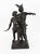 This is a large French bronze sculpture of Vercingetorix with his son by Emile Laporte (1858 - 1901), circa 1890 in date....