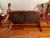 Vintage Early 20th Century Regency Revival Mahogany Settee. For Sale - Image 11 of 11