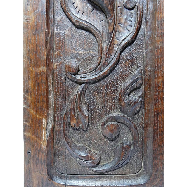 Antique 19th Century Carved Wooden Wall Panels, Set of 2 For Sale - Image 12 of 14