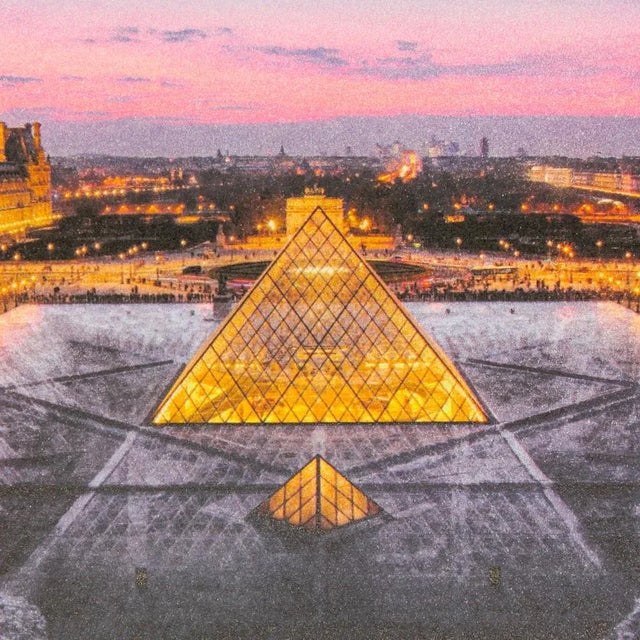 Jr, Jr Au Louvre, March 29, 2019, 7,45 p.m., 2021, Lithograph For Sale - Image 6 of 7