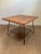 Mid 20th Century Mid-Century Modern Iron Leg Table With Swivel Top For Sale - Image 11 of 11