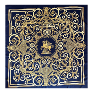 Hermès Silk Scarf “Les Tuileries” 1990