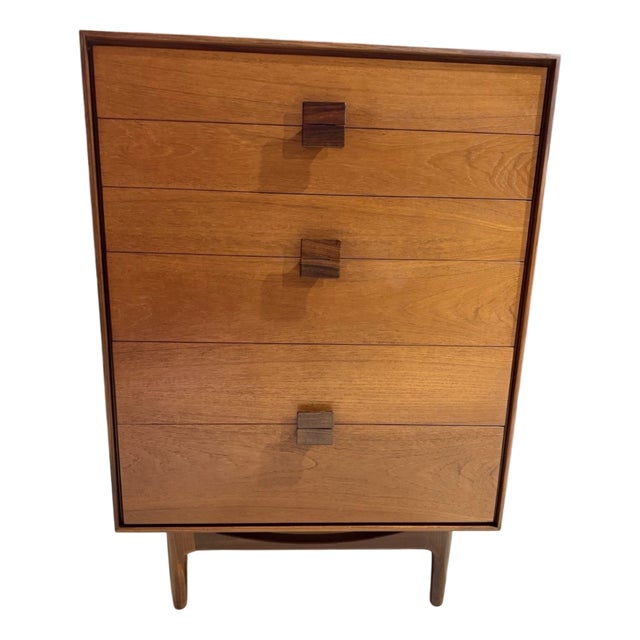 Vintage Teak Chest of Drawers by Ib Kofod Larsen for G-Plan, 1960s For Sale