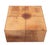 Large Stitch Cognac Leather Coffee Table, France, 1970s For Sale - Image 6 of 9