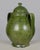 Ceramic Portuguese Green Glazed Earthenware Lidded Jar For Sale - Image 7 of 13
