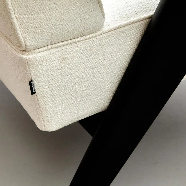 Set of 053 Capitol Complex Armchair by Pierre Jeanneret for Cassina For Sale - Image 11 of 13