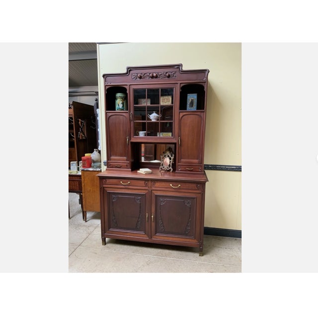 Antique Art Nouveau Cabinet, 1910 For Sale - Image 3 of 10