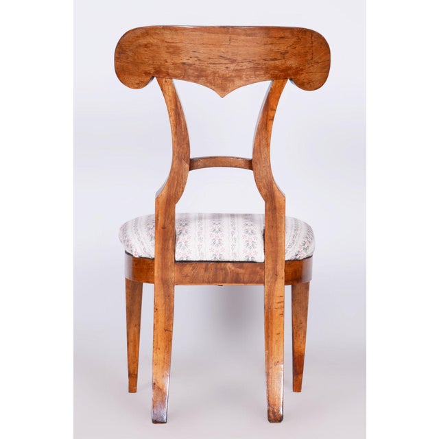 Biedermeier Chair in Beech, Spruce and Walnut, Vienna, Austria, 1820s For Sale - Image 6 of 10