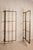 1940s Vintage French Gate in Brass and Glass, 1940s For Sale - Image 5 of 18