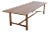 Astrid Farm Table in Walnut, Made to Order by Petersen Antiques For Sale