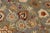 1990s 1990s Shabby Chic Ziegler Gray Brown Hand-Knotted Wool Rug - 9'0'' X 11'5'' For Sale - Image 5 of 8