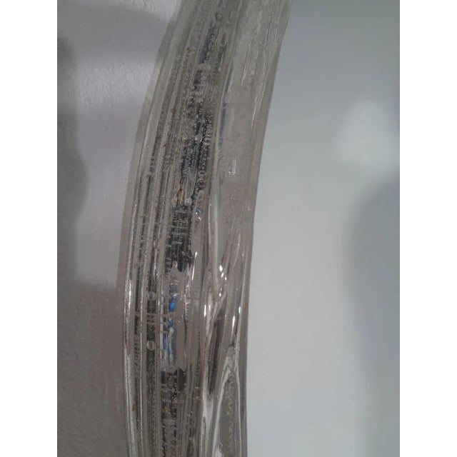 Glass Large Acrylic Glass Mirror, 1970s For Sale - Image 7 of 14