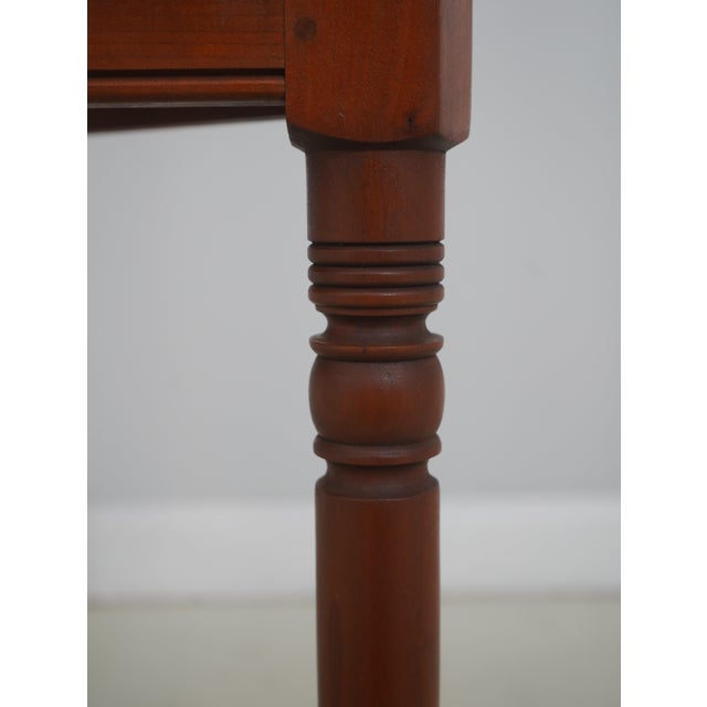 Wood Eldred Wheeler Country Cherry Corner Table For Sale - Image 7 of 17