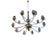 Murano Murano - Two-Tiered Chandelier For Sale - Image 4 of 12