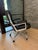 Mid-Century Modern Herman Miller Eames Time Life Chair in Black Leather With Polished Chrome Base For Sale - Image 3 of 12