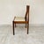 Scandinavian Chair in Walnut and Leather, 1960s For Sale - Image 4 of 10