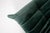 Togo Lounge Chair and Pouf in Dark Mint Velvet by Michel Ducaroy for Ligne Roset, 1973, Set of 2 For Sale - Image 16 of 18