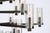 Sonnet Large Chandelier in Bronze with Clear Glass Designer: Chapman & Myers Canopy: 6" Round Mounting: Chain Shade...