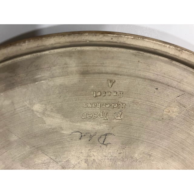 Brown Pair of Antique Danish Medallions For Sale - Image 8 of 8