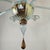 Glass 1980s Blue and Brown Murano Glass Chandelier For Sale - Image 7 of 12
