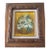 Mid 20th Century Impasto Floral Still Life Painting, Signed, in Carved Wood Frame For Sale