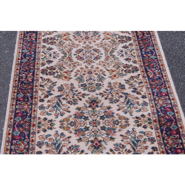 Traditional Karastan Multicolor 100% Wool Runner Rug For Sale - Image 3 of 13