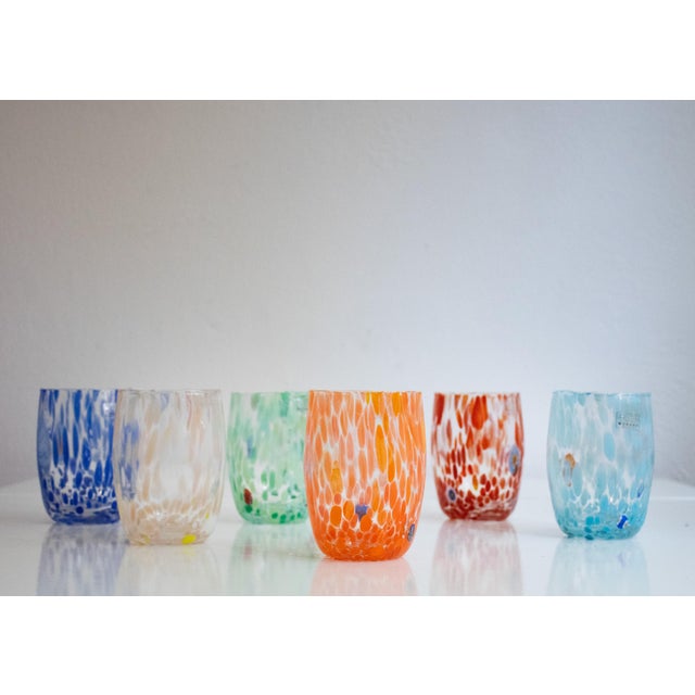 Italian Glasses by Maryana Iskra, Set of 6 For Sale - Image 7 of 14
