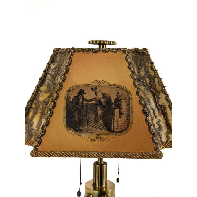 Black Swedish Modern Model 8019 Table Lamp by Karl Borén for Boréns, Sweden, 1940s For Sale - Image 8 of 12