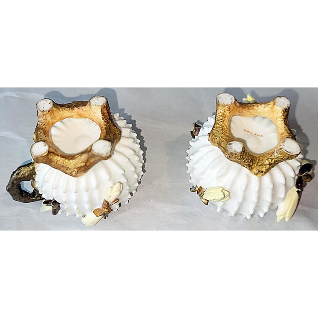 Late 19th Century Moore Bros Porcelain Cactutus Flower Vases, Set of 4 For Sale - Image 12 of 13