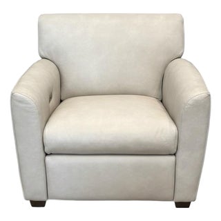 New Bernhardt Electric Motion Leather Recliner With Power Switch For Sale