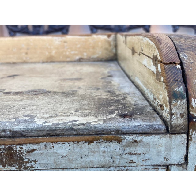 1920s Pine Painted Water Cupboard For Sale - Image 9 of 13