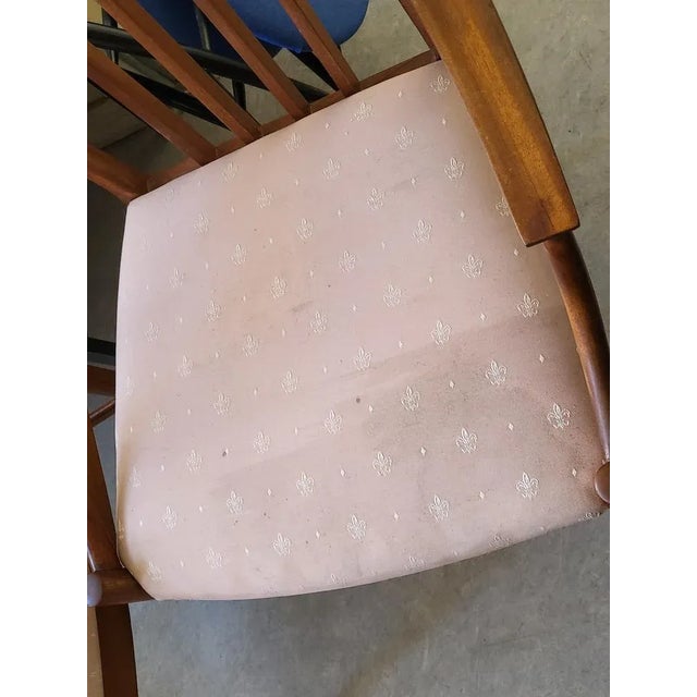 1960s Set of Scandinavian Teak Armchairs, 1960s For Sale - Image 5 of 12