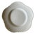 White Form Relief Bread Plate by Ludwig Zeptner for Meissen, 1990s For Sale