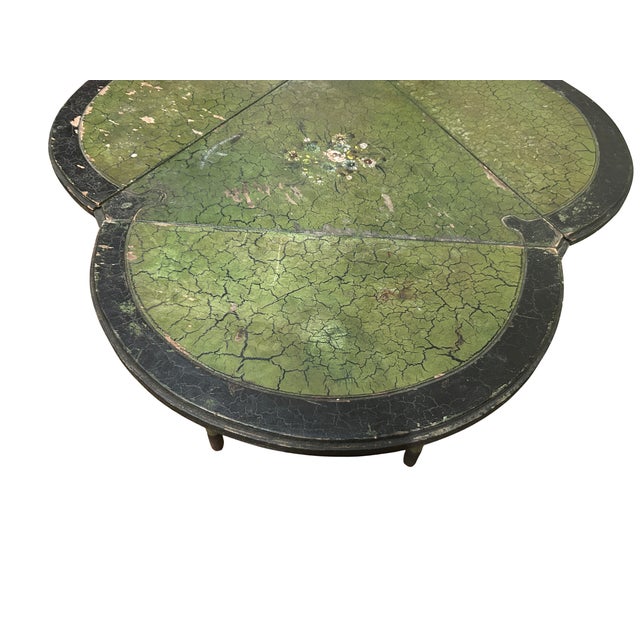 Early 20th Century Triangular Drop Leaf Table For Sale - Image 9 of 12