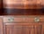 19th Century English Mahogany Waterfall Bookcase With Cupboard Base For Sale - Image 4 of 12