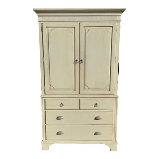 Ethan Allen Gustavian Swedish Home Collection Armoire/Tv Cabinet For Sale