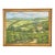 Tuscan Countryside Impressionist Oil Painting, Framed For Sale