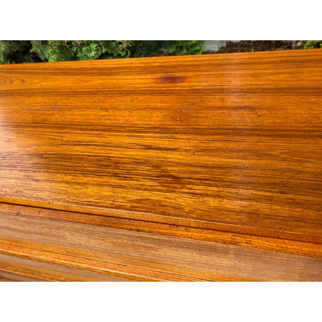Mid-Century Modern Mid-Century Modern Danish Teak 6-Drawer Dresser / Credenza For Sale - Image 3 of 11