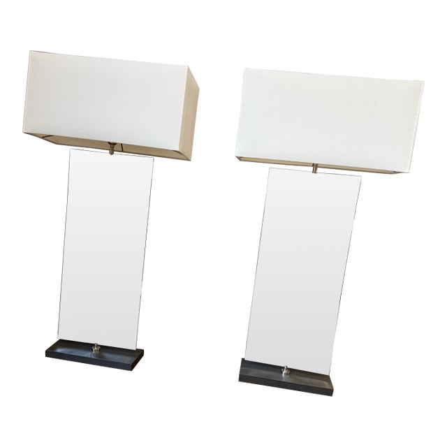 Contemporary Porta Romana Table Lamp - a Pair For Sale