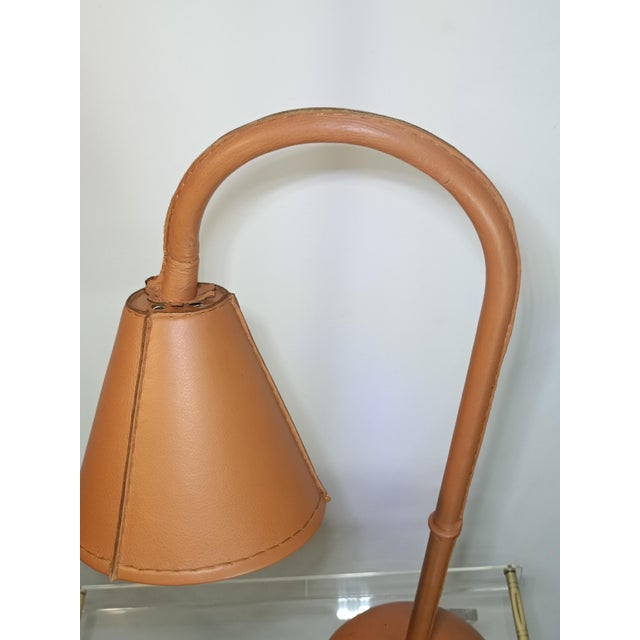 1960s Table Lamp by Jacques Adnet for Valenti, 1960s For Sale - Image 5 of 16