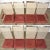 A set of eight mid century modern chrome dining chairs with white washed cane backs designed by Milo Baughman for Thayer...