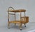 Franco Albini Mid-Century Modern Bamboo and Rattan Bar Serving Cart by Franco Albini, 1960s For Sale - Image 4 of 14