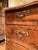 Wood Antique Louis XV Rococo Italian Commode with Curved Chest of Drawers in Inlaid Walnut, Tuscany, 1700s For Sale - Image 7 of 14