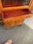 Wood Louis XVI Marquetry Display Cabinet For Sale - Image 7 of 14