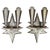 Czech Cubist Brass Wall Lights, Czechoslovakia, 1920s, Set of 2 For Sale - Image 13 of 13