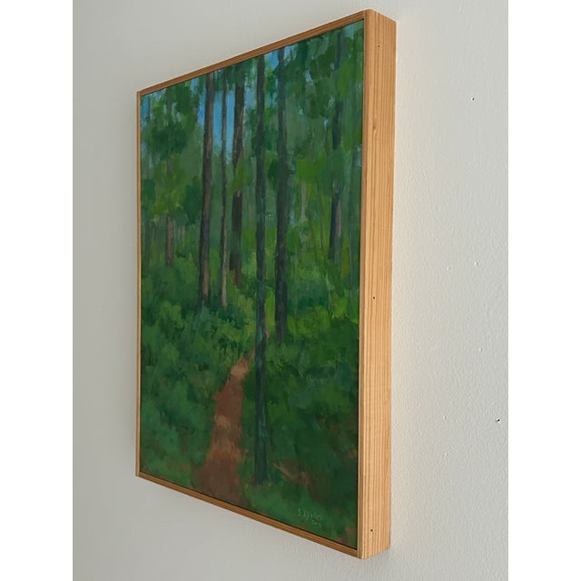 "Back Yard Path", Contemporary Painting by Stephen Remick For Sale - Image 12 of 13