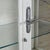 Vintage Glass and Metal Display Cabinet, 1930 For Sale - Image 6 of 13
