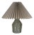Vintage Glass Table Lamp, 1960s For Sale