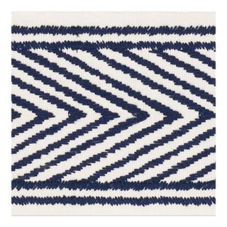 Schumacher Nicholson Tape Trim in Navy For Sale